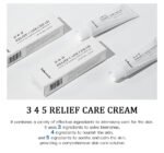 345 Face Relief Cream Comprehensively Repair Sensitive Skin Anti-sugar and antioxidant Brighten Moisturizer Fade Acne Mark