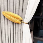 2Pcs/Beauty Jiao U-shaped curtain wall hook, curved hook, storage wall hook, shower curtain holder, buckle, no need for
