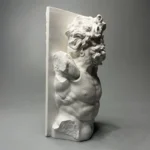 Miniature Roman Mythology Plaster Statue, European Art Ornament, Retro Sculpture, Home Interior Decor, Office Decor – styled