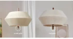 Wabi Sabi Hemp Rope Rattan Led Pendant Light For Living Room Dining Room Bar Hotel Wood Chandelier Hanging Lamp Fixture