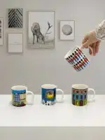 Creative Architecture House Ceramic Teacup 350ml Mug Large Capacity Exquisite Coffee Cup Birthday Gift Breakfast Mug Home