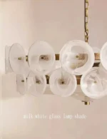 Nordic Style Designer Led Chandelier Restaurant Study Living Room Colored Glass Pendant Light Luxury Postmodern Indoor
