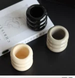 Pure Color Pencil Pen Organizer Brush Cosmetics Storage Box Desk Stationery Organizer Pen Holder Desk School Office Supplies