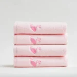 1Pc 30x30cm Square 100% Cotton Cartoon Animal Embroidered Super Soft Bathroom Children Kids Hand Face Towel - Image 10