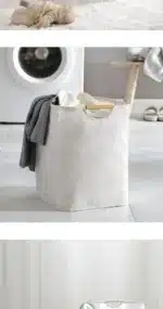 Household Laundry Hamper Dirty Cloth Basket Folding Toy Storage Laundry Basket Large Capacity Multi Functional and Durable