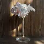 Handmade Natural Conch Wine Glass Modern Creative Niche Christmas Gift Gift Decoration Ornaments Household Shell Candlestick