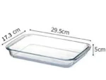 Bakeware Glass Platter for Oven Baking Tray Baking Tools and Accessories Kitchen Utensil Cooking Utensils Gadgets Dishes Pans - Image 8