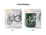 1pc Bike-Shape Bathroom Food-Safe PP Cup Toothbrush Holder Mug Unbreakable And Reusable Gargle Cups Bathroom Mouthwash Mugs