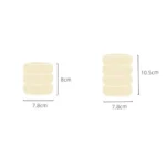 Pure Color Pencil Pen Organizer Brush Cosmetics Storage Box Desk Stationery Organizer Pen Holder Desk School Office Supplies