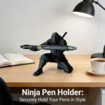 Pens/Pen Holder Unique Desktop Organizer Creative Ninja-Style 3D Printed Pen Holder Ballpoint Stand Storage Display Shelf