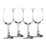 Creative Enamel Crystal Goblet Glasses for Champagne Glass Cup Set Luxury Glass Cups Glasses of Wine Wineglass Vintage
