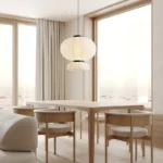 Wabi Sabi Pendant Lamps Rice Paper Chandelier Japan Style Hanging Light for Ceiling Living Room LED Light Room Decor Lustre