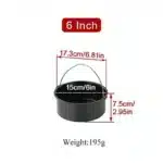Non Stick Pizza Pan Set for Air Fryer and Oven Cooking Round Cake Baking Pan for Desserts Pizza and More Kitchen Bakeware