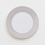 Newest Mosaic Patterned Grid-Shaped Dinner Plate Coffee Cup & Saucer Set Bone Coffee Sets Glasses Gold Outline Plates