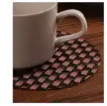 Waterproof Round Anti-slip Heat Resistant Woven Coasters Placemat Hot Drink Coffee Tea Wine Mug Cup Pad Mats – styled in a