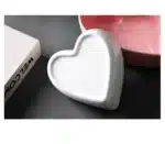 Heart Shaped Bowl Love Heart Ceramic Steamed Egg Bowl Candy Color Dessert Salad Plate 7 Inch Cake Fruit Plate Kitchen