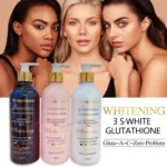 24K Gold Glutathione Whitening Body Lotion Moisturizing Brightening and Firming Body Cream – side view