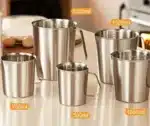 304 Stainless Steel Measuring Cup with Inner Scale Design Kitchen Scale Cup Liquid Pull Flower Cup Kitchen Tools bake supply