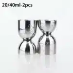 20/40ml Cocktail Bar Stainless Steel Jigger Double Spirit Measuring Cup For Home Bar Party Club Accessories Barware Tools