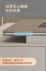Large Wood Aesthetic Office Desk Designer Modern Drawers Standing Computer Desk Executive Wooden Mesa Escrivaninha Furniture