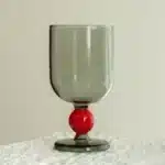 Colorful Glass Cup High Borosilicate Glass Goblet Wine Glass Red Wine Cocktail Glass Colored Glass Champagne Glass
