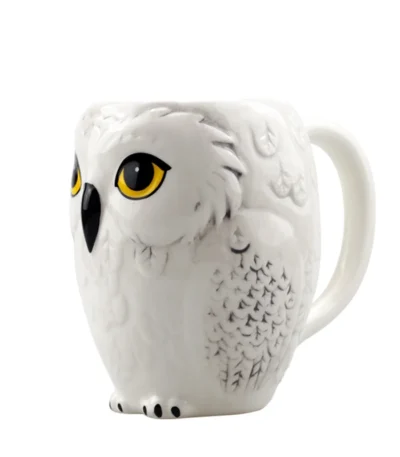 Creative Owl Mug Ceramic Mugs,Ceramic Milk Tea Cup Breakfast Morning Mug Coffe Cup Xmas Gift Collection,Cartoon Coffee cup