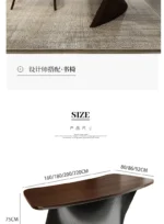 Asthetic Manager Executive Desk Modern Luxury Designer Workstation Office Table Conference Black Mesa De Escritorio Home
