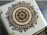 Bathroom Accessories Vintage Flower Ceramic Toothbrush Holder Bathroom Couple Toothbrush Toothpaste Storage Holder Bathroom