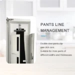 Goldoma smart electric clothes dryer with stainless steel finish and app control, drying clothes efficiently