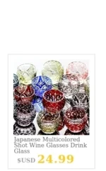 Crystal Flute Champagne Glasses Multicolor Wine Glass Cup Handmade Hand Carved Edo Kiriko Wedding Gift With Gift Box 1PC