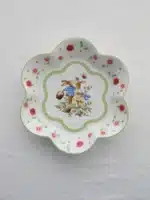 German Weibao Christmas tableware flat plate round cake mug teapot coffee cup soup salad – side view