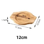Wood Pot Holder Wooden Trivets Bowl Trivet Hot Stone pot Mat Korean Dolsot Plate Base Placemat Bibimbap Coaster Pan Dish