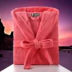 Cotton Hooded Bathrobe Men 100%Long Terry Towel Big and Tall Towel Bathrobe Male Terry Cloth Bath Robe Sleeping Dressing