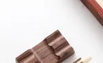 Walnut Wood Pen Holder Stand Desk Organizer Office Supply for Dip Pen Fountain Pen Rest Desk Accessories Office School
