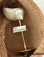 Handmade Natural Conch Wine Glass Modern Creative Niche Christmas Gift Gift Decoration Ornaments Household Shell Candlestick