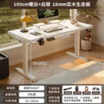 Electric Height-Adjustable Standing Desk Computer Desk for Gaming and Office Use Home Study Desk E-sports Table Workbench