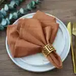 10pcs 40x40cm Cloth Napkins Washed Cotton Dinner Table Napkin Place Mats Tea Towel for Restaurant Home Wedding Party Decor