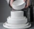 Nordic style tableware matte glazed ceramic dinner set on wooden table