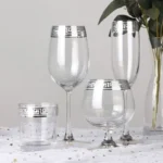 Luxury Wine Crystal Glasses Transparent Champagne Brandy Whisky Glass Cup Home Unleaded Bar Wedding Party Drinkware Barware