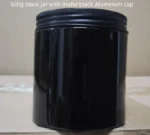 500g 500ml Plastic Cosmetic Cream Jar Brown/White Beauty Body Lotion Containers Face Mask Storage Box Ointment Case – in a