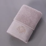 Face Towel for Women and Men, 100% Cotton, High Quality, 34*75 cm, Letter A - Image 3