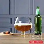 Extra Large Wine Glass Giant Large Capacity Beer Cup Red Wine Glass Goblet Hero Cup – angled view