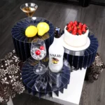 5pcs Buffet Riser Dessert Table Display Set White Cardboard Display Stands for Party Birthday Drink Collectibles Jewelry Show - Image 4