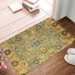 Anti-slip Bath Mat Bathroom Small Rug Shower Mat Home Decor Door Mat Kitchen Bedroom Entrance Room mats Morocco vintage