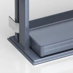 Smart Pull Down Cabinet Organizer Touch Control Lift Shelf LED Upper Storage Senior Handicap High Ceiling Kitchen Accessory