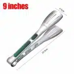 7/9/12 Inch Non-slip Food Tongs Stainless Steel BBQ Meat Salad Bread Clip Tong Barbecue Grill Buffet Clamp Kitchen Cooking