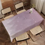 Leopard-Print Tablecloth Restaurant Kitchen Tablecloth Living Room Home Decoration Rectangular Party Decoration – close-up