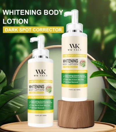 WK JALY Glutathione Whitening Body Lotion, 530ml, front view on white background