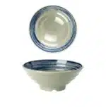 Melamine Bowl Japanese Style Noodle Soup Powder Imitation Porcelain Tableware – base detail