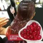 Magic Hair Vitamin Capsule Keratin Oil Fast Restore Hair Soft Smooth Shiny Deep Moisturizer Frizzy Dry Scalp Hair Care
